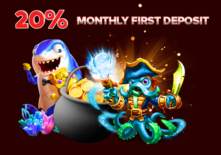 20% first month deposit bonus for live22 players, club388 players, iBet789 player