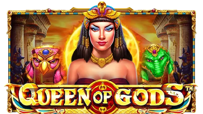 Queen-of-gods-logo-Play Myanmar, slot game myanmar, slot free game, slot hack game