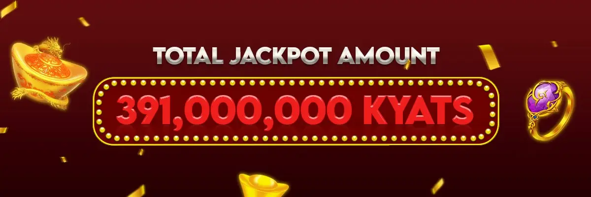 pragmatic play jackpot amount 391000000 Kyats